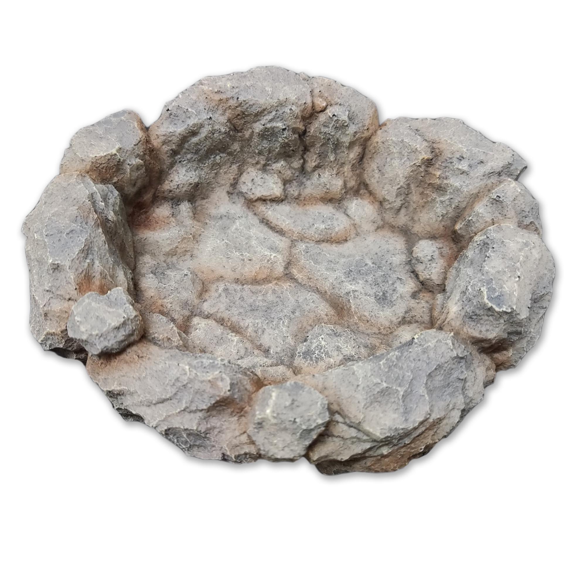 O.SRWB Rocky Water Bowl 17x15x5.5cm
