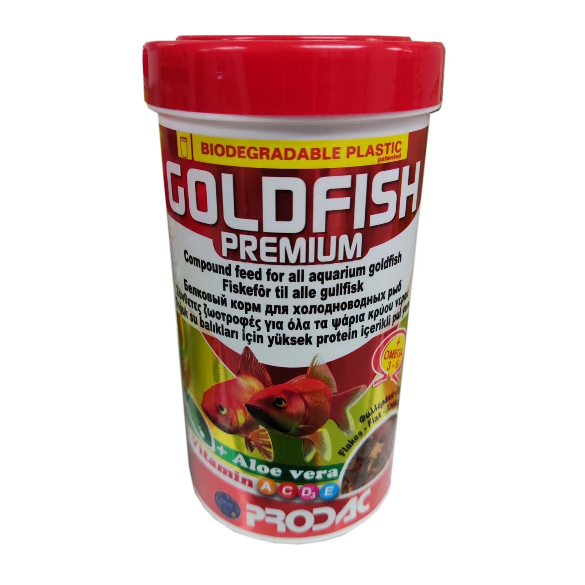 PWAA103 Prodac Goldfish Premium Flake Food 50g