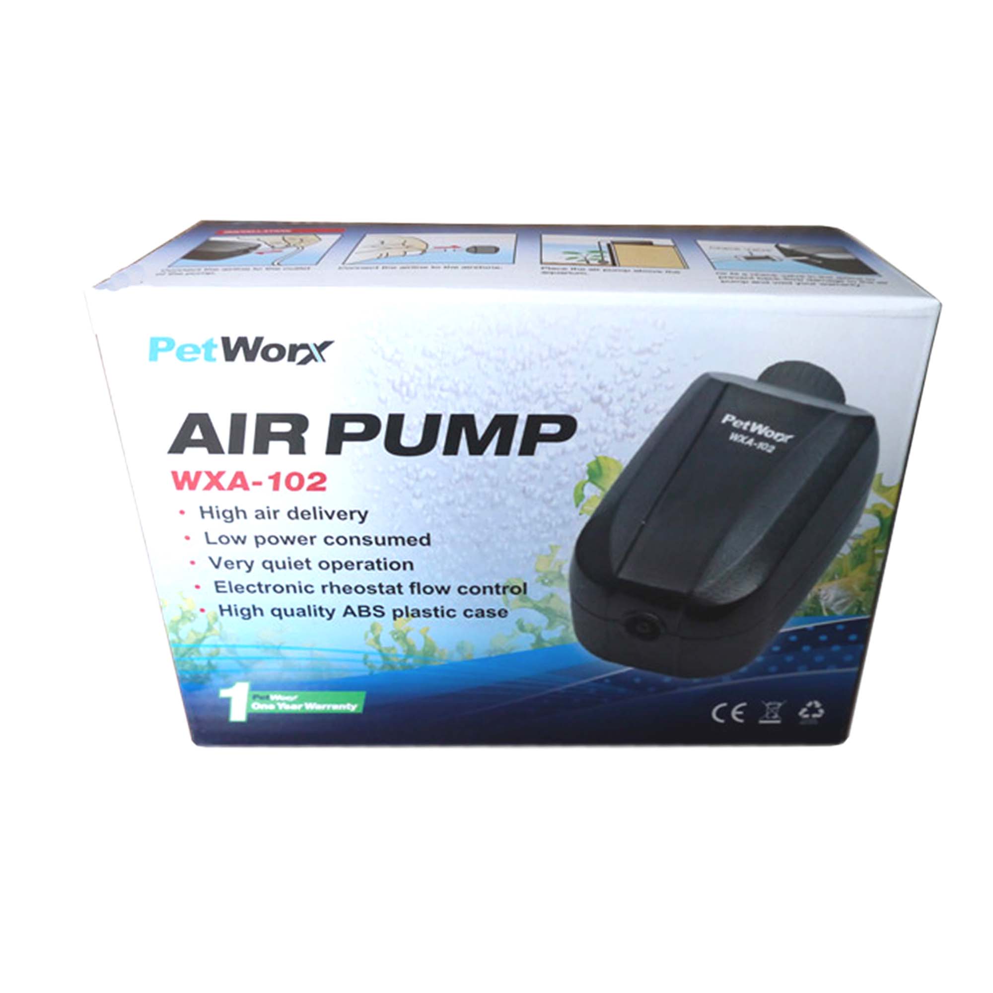 PWAE02 Pet Worx 102 Single Air Pump