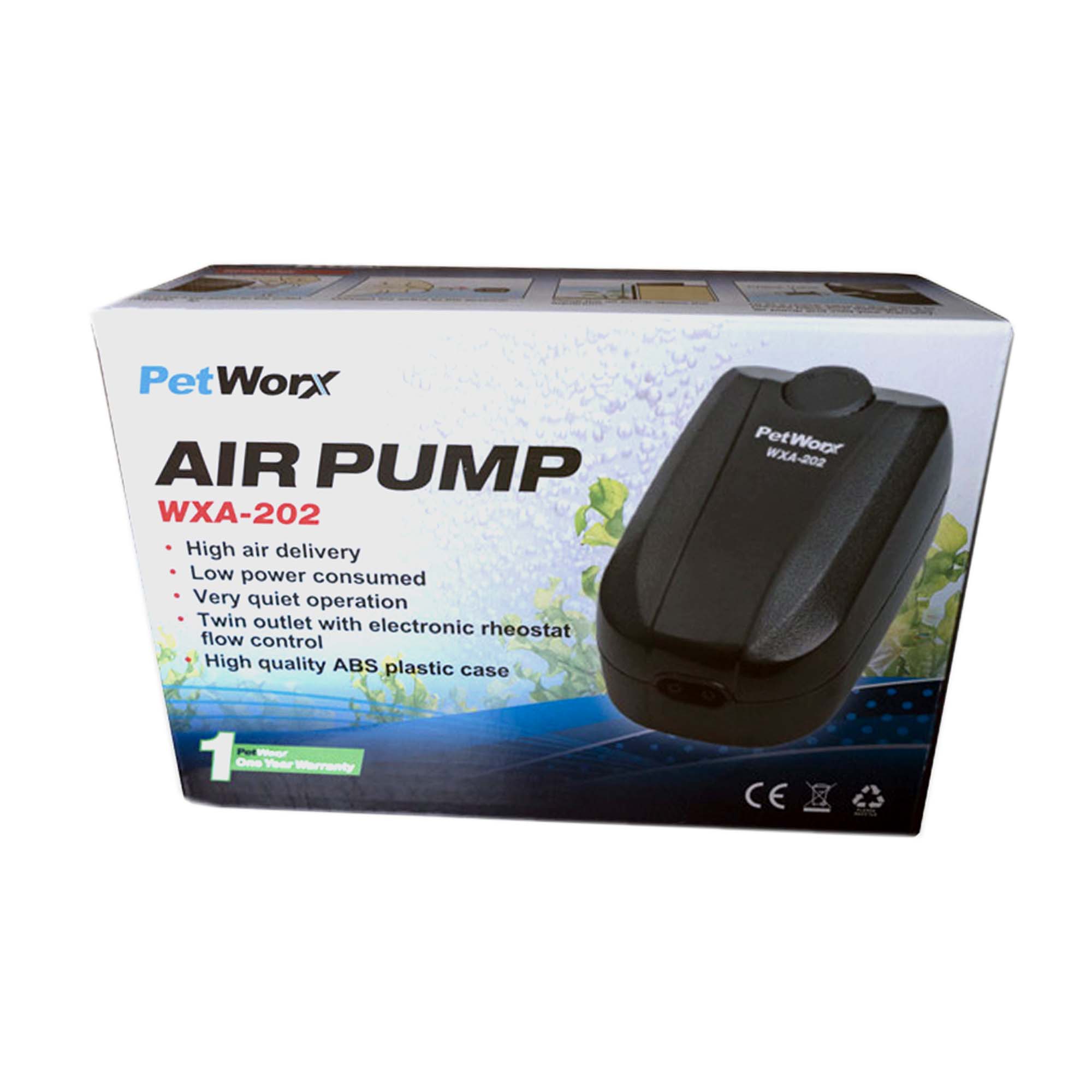 PWAE04 Pet Worx 202 Twin Air Pump