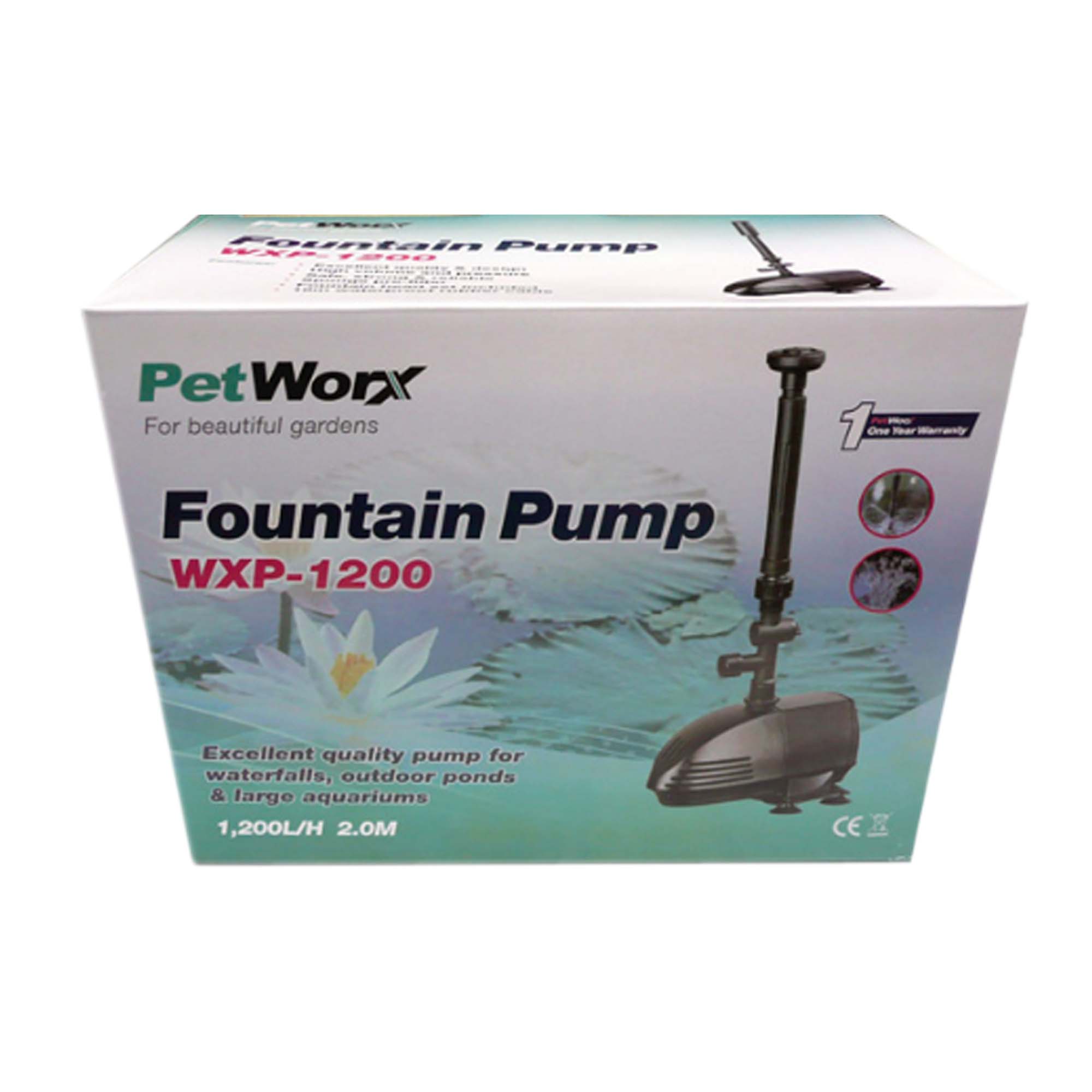 PWAG01 Pet Worx WXP-1200 Fountain Pump
