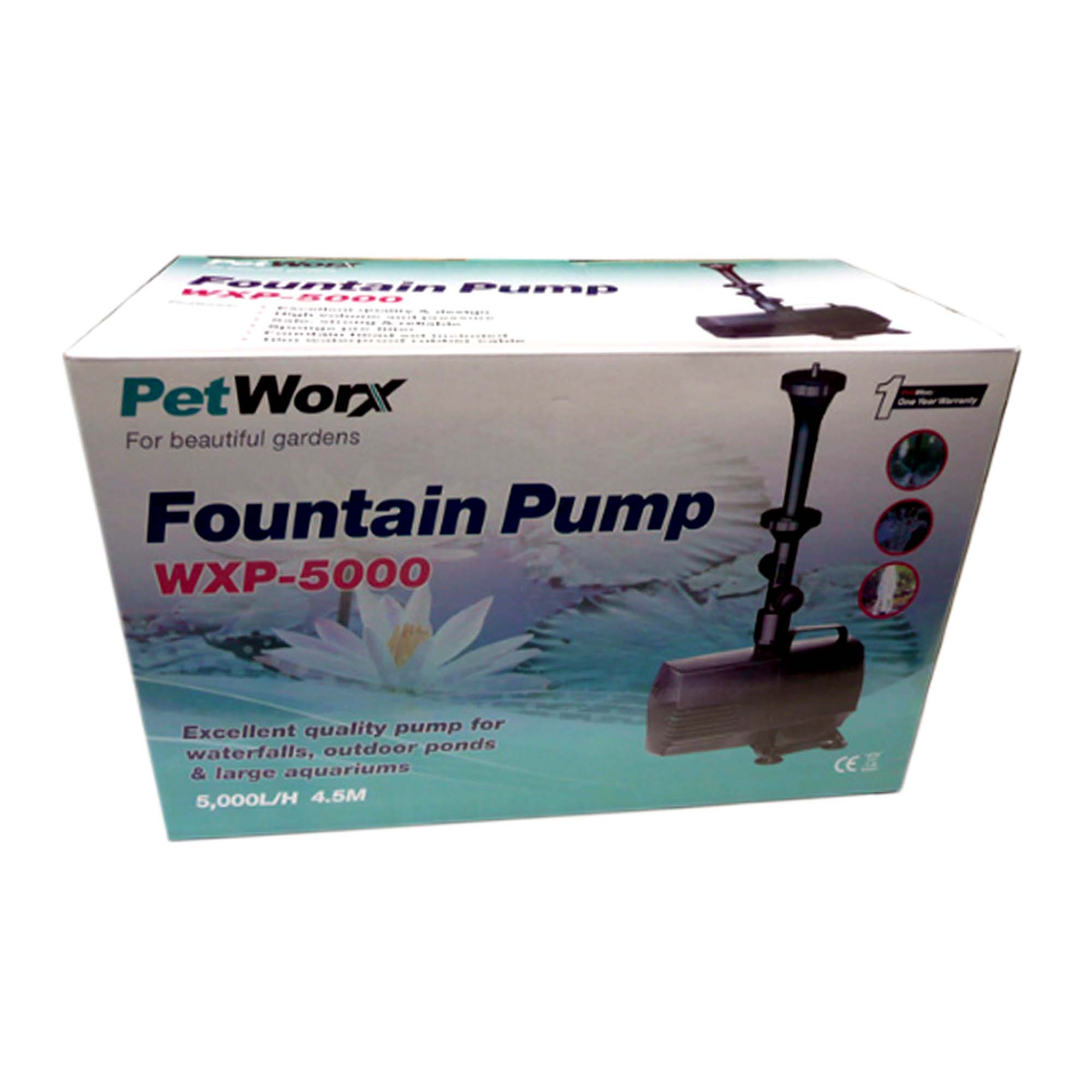 PWAG03 Pet Worx WXP-5000 Fountain Pump