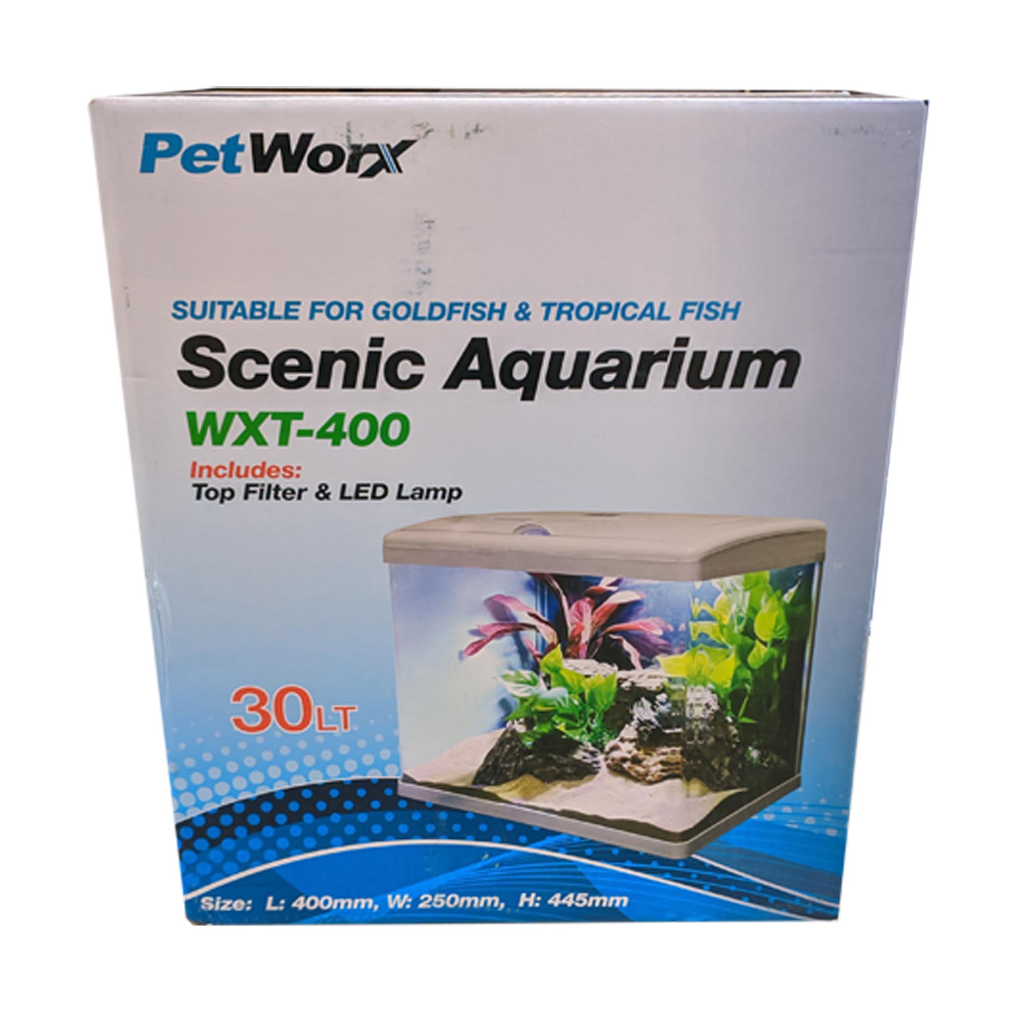 PWEE21 - Scenic 400 Aquarium 30Lt White