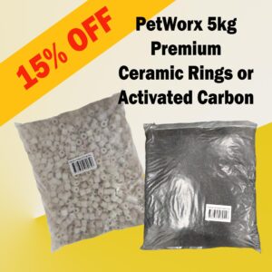 Petworx Premium 5kg Activated Carbon or Ceramic Rings - 15% OFF