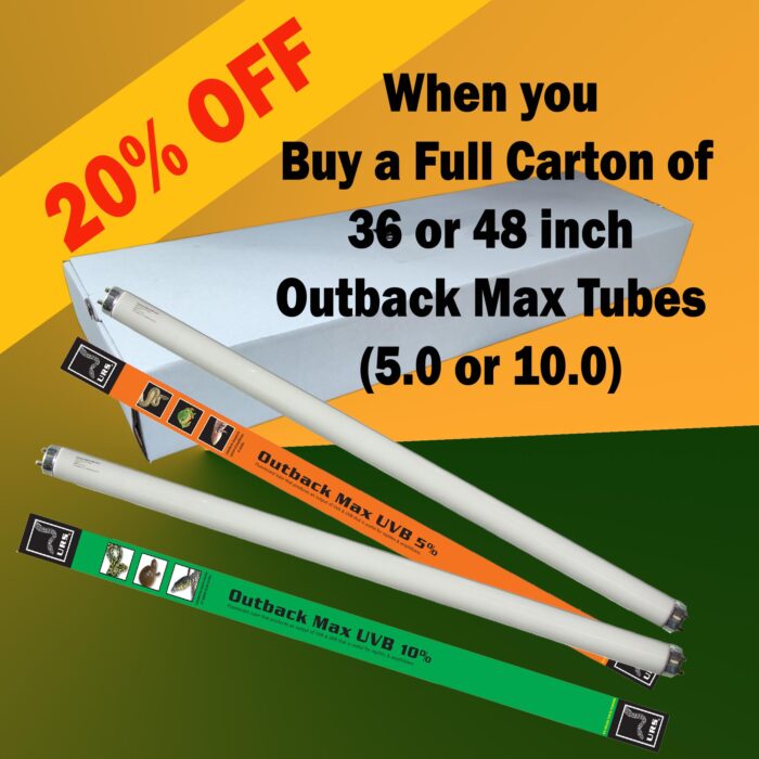 Full Box 10 36in or 48" Outback Max 5.0 or 10.0 -20% OFF