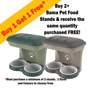 Bama Pet Food Stands - Buy 2 get 2