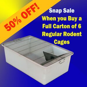 Regular Rodent Cage - Full Carton of 6 for 50% Off