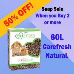Carefresh Natural 60L - Buy 2+ for 50% Off