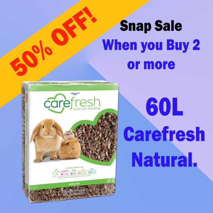 Carefresh Natural 60L - Buy 2+ for 50% Off