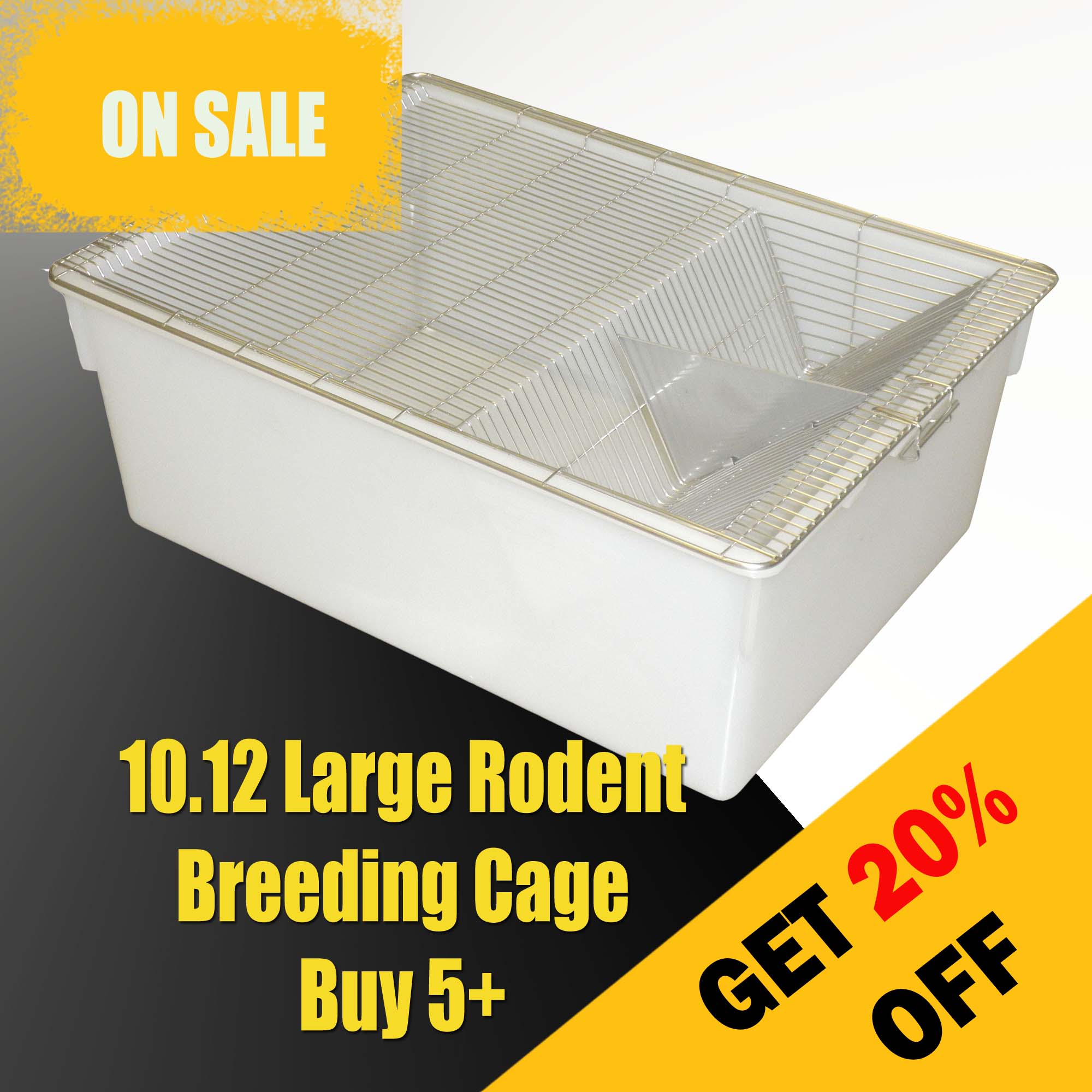 Large Rodent Cage - Buy 5+ for 20% Off