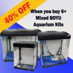 BOYU Tank Special - Buy 6+ Mixed & Get 40% OFF