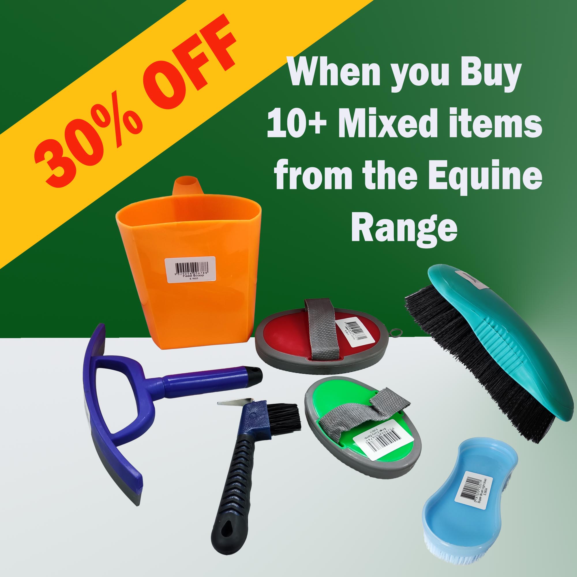 Equine Special - Buy 10+ Mixed from select items & Get 30% OFF