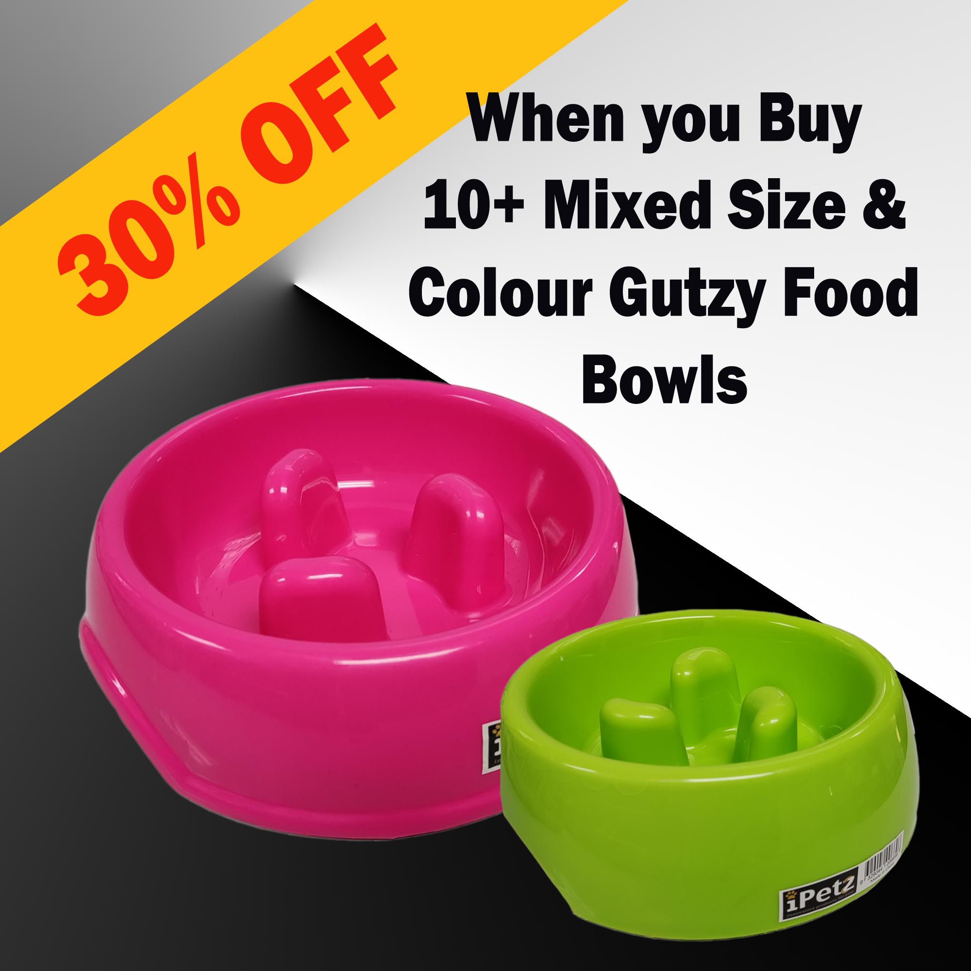 Gutzy Bowl Special - Buy 10+ Mixed & Get 30% OFF