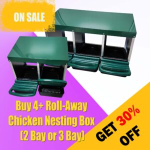 Roll Away Nesting Box Special - 30% Off