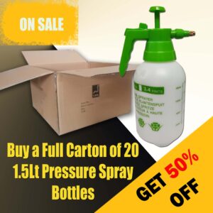 Large Spray Bottle 1.5Lt Full Carton (20) - Get 50% OFF