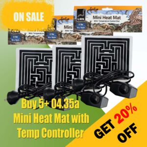 Mini Heat Mat with Temp Controller - Buy 5+ Get 20% OFF