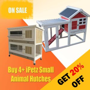 iPetz Hutch Special - Buy 4+ get 20% OFF
