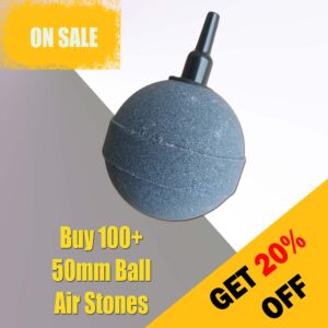 A.S05 50mm Ball Airstone - Buy 100+ Get 20% OFF